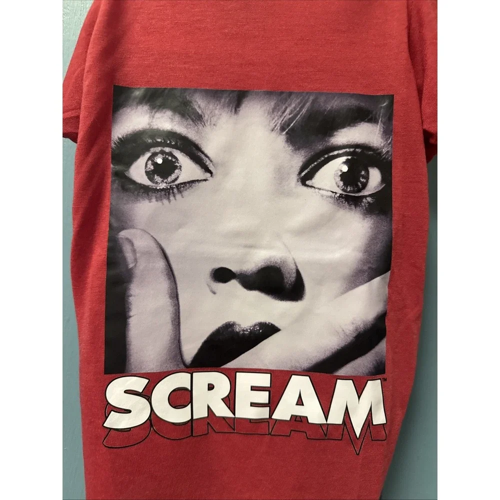 Scream horror movie Red‎ dog t-shirt NWT size M Medium
